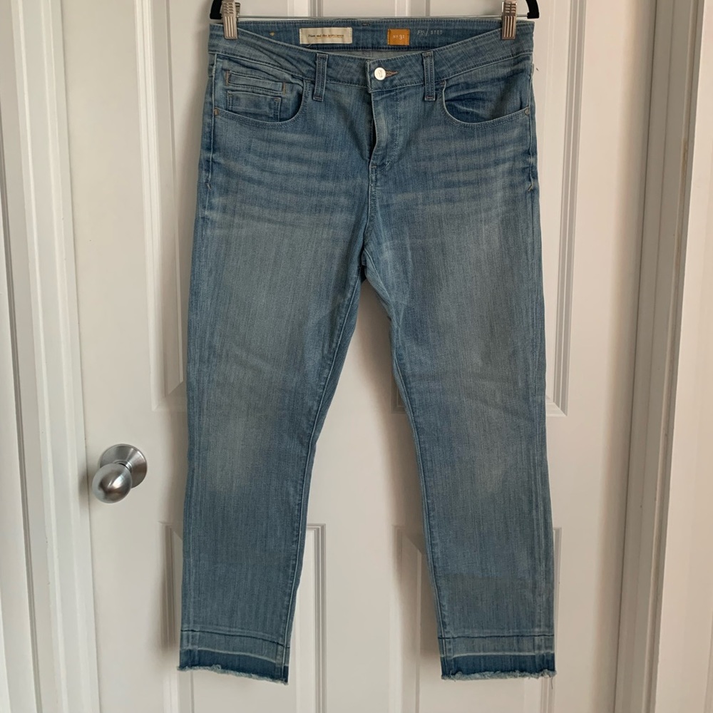Anthropologie NWT Pilcro Cropped Jeans Size 31